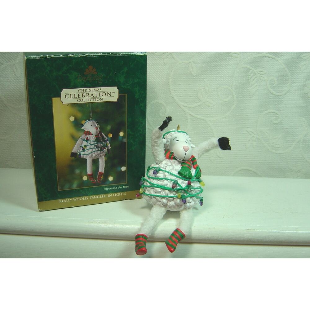 DAYSPRING ORNAMENT-REALLY WOOLLY TANGLED IN LIGHTS--2006